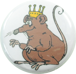 Ratte ist König Button